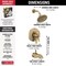 Delta Dorval Monitor 17 Series Tub & Shower Trim T17456-CZ - alternate 2