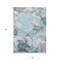 Homeroots 9' X 12' Teal Abstract Washable Non Skid Indoor Outdoor Area Rug 559539 - alternate 8