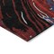 Homeroots 9' X 12' Black Red And Gray Abstract Washable Indoor Outdoor Area Rug 600214 - alternate 8