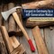 Kings County Tools Wood Splitting Axe w/ Log Pick 21 in Camping Hatchet for Chopping Wood w/ Forged Steel Head GW54A03-19 - alternate 8
