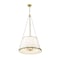 Z-Lite Madeline 6 Light Pendant, Modern Gold/White, 24 In W x 44.75 In H 1954P24-MGLD - alternate 5