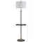 Jonathan Y Evans 61" Metal LED End Table Floor Lamp, Black/Brass JYL3002A - alternate 7