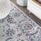 Jonathan Y Modern Persian Vintage Light Gray/Red 5 ft Round Area Rug MDP107A-5R - alternate 6