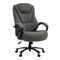 Homeroots Set of Two Gray and Black Adjustable Height Swivel Rolling Executive Office Chairs 638360 - alternate 8
