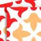 Homeroots 4" X 4" Roja Hola Removable Peel And Stick Tiles 400405 - alternate 4