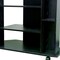 Homeroots 35in Black Open Shelving TV Stand 468918 - alternate 4