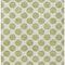 Homeroots 5' X 8' Sage And Ivory Polka Dot Washable Indoor Outdoor Area Rug 614864 - alternate 8