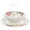 Gibson Everyday Osaka Blossom Fine Ceramic 12 Piece Dinnerware Combo Set 135397.12 - alternate 6