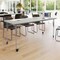 Flash Furniture Commercial Adjustable Height Rectangular Activity Table - Locking Casters-LTGY XU-A3072-REC-LTGRY-T-A-CAS-GG - alternate 7