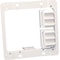 Nvent Caddy Communication Bracket, 2 Gangs, Plastic, - Box Type MPAL2 - alternate 1