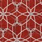 Homeroots 10' X 14' Red And Ivory Geometric Washable Indoor Outdoor Area Rug 613048 - alternate 7