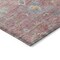 Homeroots 8' X 10' Pink Gray And Gold Floral Washable Indoor Outdoor Area Rug 604087 - alternate 8