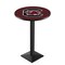 Holland Bar Stool Co 42" Blk Wrinkle South Carolina Pub Table, 36" dia. Top L217B4236SouCar - alternate 1