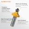 Powertec R3/8in Roundover Router Bit, 1-1/4in Cutting Diameter, 1/2in Shank, 5/8in Depth 2-1/8in Overall Length 73049N - alternate 5