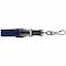 Brady LANYARD STANDARD, NAVY, 5/8in 16MM OPTIWEAVE, WITH DTACH SWIVEL HOOK ATTACHMENT, BREAK-AWAY ONLY 2135-4647 - alternate 2