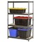 Sandusky Lee Freestanding Bulk Storage Rack, 18 in D, 36 in W, 4 Shelves, Silver Vein UR361860PB4P-SV - alternate 4