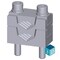Siemens Prism terminal double 2x 35 70mm2, for size NH1 1-pole with flat 3NP1941-1BB20 - alternate 2