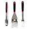 Gibson Home Huckleberry 3 Piece Stainless Steel BBQ Tool Set in Black and Red 126342.03 - alternate 7
