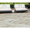Homeroots 8' X 10' Khaki Tan And Beige Geometric Washable Indoor Outdoor Area Rug 589233 - alternate 1