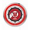 Holland Bar Stool Co University of Utah Double Neon 19" Clock Clk19UtahUn - alternate 1