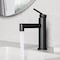 Vigo Sterling Single Handle Single-Hole Bathroom Faucet in Matte Black VG01049MB - alternate 5