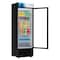 Koolmore 26 in. Commercial Merchandiser Refrigerator with LED Lights, 15 Cu. Ft. in Black KM-MDR-1GD-15C KM-MDR-1GD-15C - alternate 5