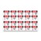 Signmission OSHA Danger Sign, Diesel Fuel No Smoking Bilingual, 5in X 3.5in Decal, 10PK, OS-DS-D-35-VV-1124-10PK OS-DS-D-35-VV-1124-10PK - alternate 1