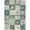 Homeroots 3' X 5' Green And Ivory Geometric Washable Indoor Outdoor Area Rug 605031 - alternate 8