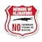 Signmission Alligator Warning Shield Sign Beware Of, 6 inch X 6 inch, Plastic Sign, 2PK SHI-P-2PACK-6-358 - alternate 1