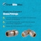 Sharkbite 1/2'' CTS x 1/2'' Polybutylene 90 Deg. Push-to-Connect Conversion Brass Elbow UR4248A - alternate 6