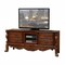 Homeroots 79in Brown Wood And Glass Carved Scrollwork Entertainment Center 347488 - alternate 6