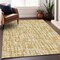 Homeroots 8' X 10' Gold Brown And Beige Abstract Washable Indoor Outdoor Area Rug 602500 - alternate 5