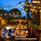 Homevenus Smart Outdoor String Lights LED Tunable Dimmable Warm White APP Control 3 Core Wire, WW-48FT SL-2W-48 - alternate 5