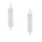 Bulbrite 75-Watt Equivalent J-Type Dimmable Double Ended Long LED Light Bulb Soft White, 2PK 861606 - alternate 1