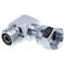 Gates Male Flat-Face O-Ring to Female Flat-Face Swivel - 90 SAE to SAE G60724-0404 - alternate 4