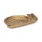 Homeroots 7in Antiqued Gold Cast Iron Snail Trinket Tray 634799 - alternate 5