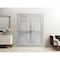 Sartodoors Solid French Double Doors 84 x 96in, Veregio 7288 Light Grey Oak W/ Frosted Glass VEREGIO7288DD-OAK-8496 - alternate 8
