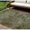 Homeroots 9' X 12' Brown Abstract Washable Indoor Outdoor Area Rug 608781 - alternate 1