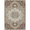 Homeroots 9' X 12' Chocolate Beige And Gray Oriental Washable Indoor Outdoor Area Rug 596624 - alternate 6