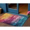 Homeroots 3' X 5' Merlot And Blush Abstract Washable Indoor Outdoor Area Rug 610943 - alternate 1