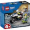 Lego City Police Motorcycle Chase Building Set Multicolored 65 pc 60455 - alternate 1