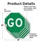 Signmission Go, 6 inch X 6 inch, Vinyl Decal, 5PK OC-D-5PACK-6-213 - alternate 3