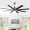Jonathan Y Octo 66" 1-Light Contemporary Industrial Iron/Plastic Mobile-App/Remote-Controlled 6-Speed Ceiling F JYL9712B - alternate 11