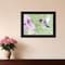 Homeroots Humming Bird 2 Black Framed Print Wall Art 407865 - alternate 4
