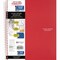 Five Star Wirebound Notebook with Two Pockets, 1-Subject, Medium/College Rule, Red Cover 72053 - alternate 3