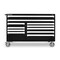 Tekton Rolling Tool Cabinet, 11 Drawer, Black, Steel, 60 in W x 32 in D x 41-1/2 in H OCL64100STM - alternate 11