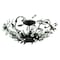 Vaxcel Jardin 19-in W Crystal Bronze Vintage Vine Semi Flush Mount Ceiling Light C0023 - alternate 1