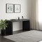 Homeroots 62" Espresso Wood U Shape Computer Desk 554199 - alternate 4