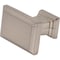 Designperfect 1-1/2 Overall Length Rectangle Cabinet Knob, Brushed Satin Nickel DPA-A48KSNB - alternate 3