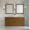 James Martin Vanities Bellshire 72" Double Vanity, Honey Oak w/ 3 CM Carrara Marble Top 660-V72-HNO-3CAR - alternate 8